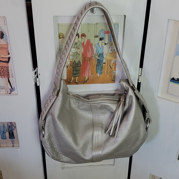 Silver shoulder bag - Picture 2 of 13